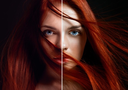Corrección de color para retratos
